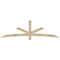Ekena Millwork Alberta Rough Sawn Timber Gable Bracket, Douglas Fir, 96"W x 28"H x 4"D x 4"F, 7/12 Pitch GBW096X28X0404ALB00RDF - alternate 1